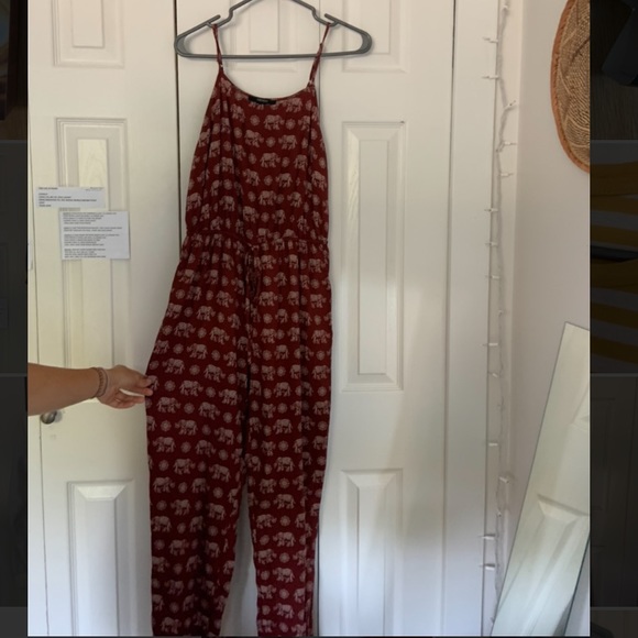 Jumpsuit with elephant design from Forever 21 - Picture 1 of 4